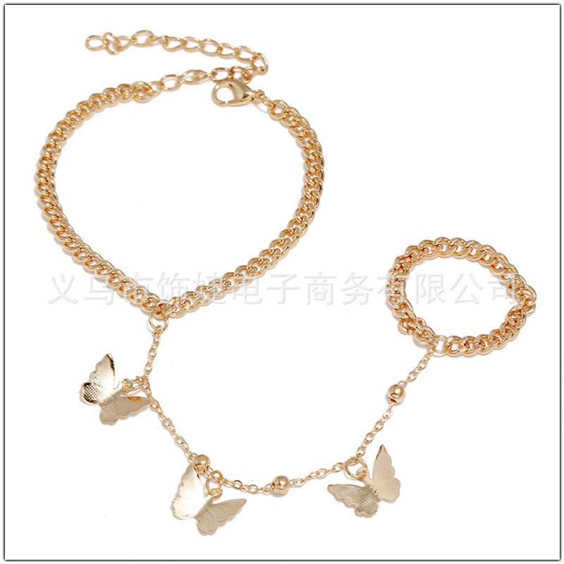 Wholesale Integrated Chain Bell Alloy Bracelets